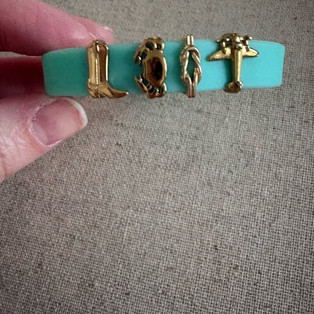 Stella & Dot Keepers brackets with charms